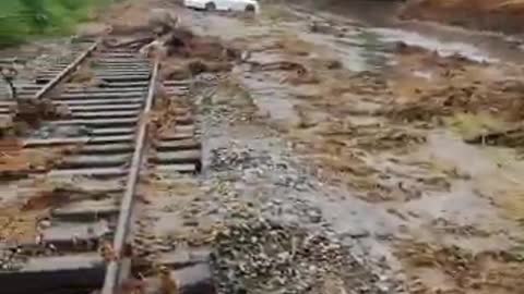 washed off the road in the Stavropol region