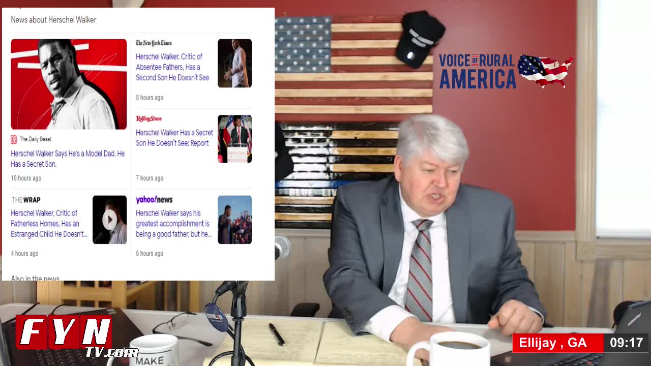 BKP talks about the Herschel Walker attack and the new US House Rep in TX