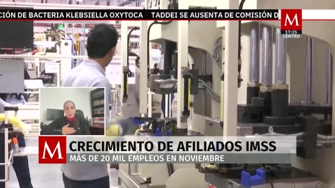 IMSS registra más de 20 mil puesto de trabajo en noviembre de 2024