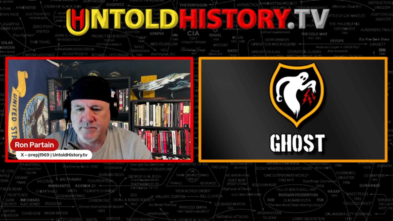 Ghost w/ Ron Partain: Discussion about current events in the news & what they potentially mean.