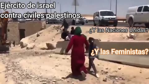 Ejército de Israel contra Ciudadanos Palestinos.