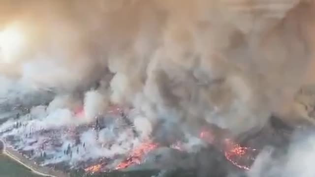 A forest fire in Idaho, USA has not yet been localized.
