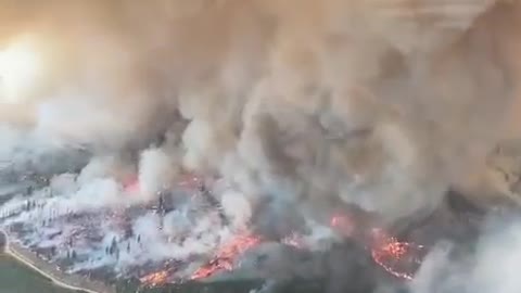 A forest fire in Idaho, USA has not yet been localized.