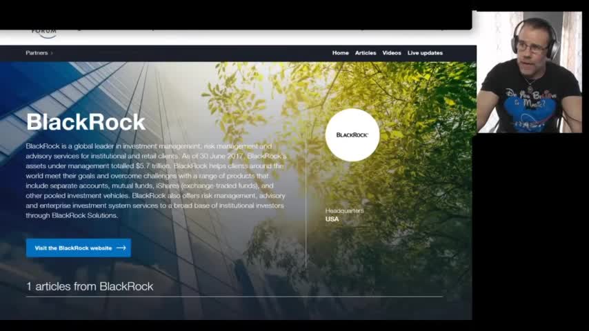 We BETTER Understand Who and What Blackrock Is...IMMEDIATELY!