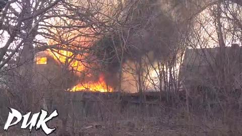 Ucrainian border town Saizevo