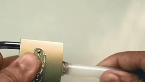 A homemade gadget takes out keys and nails. Perfect