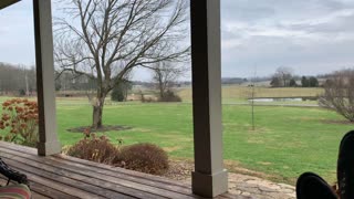 Front porch sittin listening to Cody Jinks