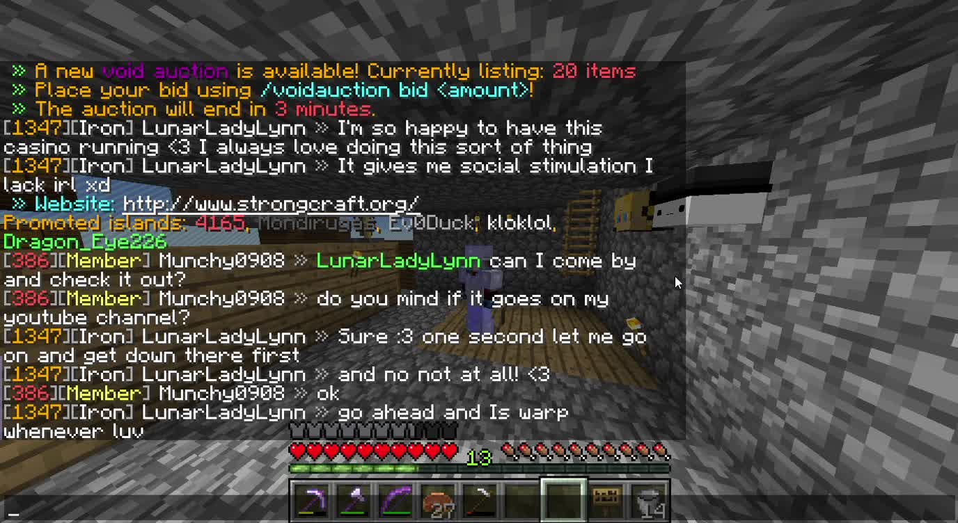 Minecraft w/Munchy & Mark