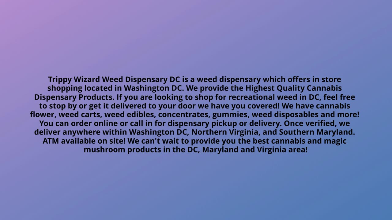 weed dispensary