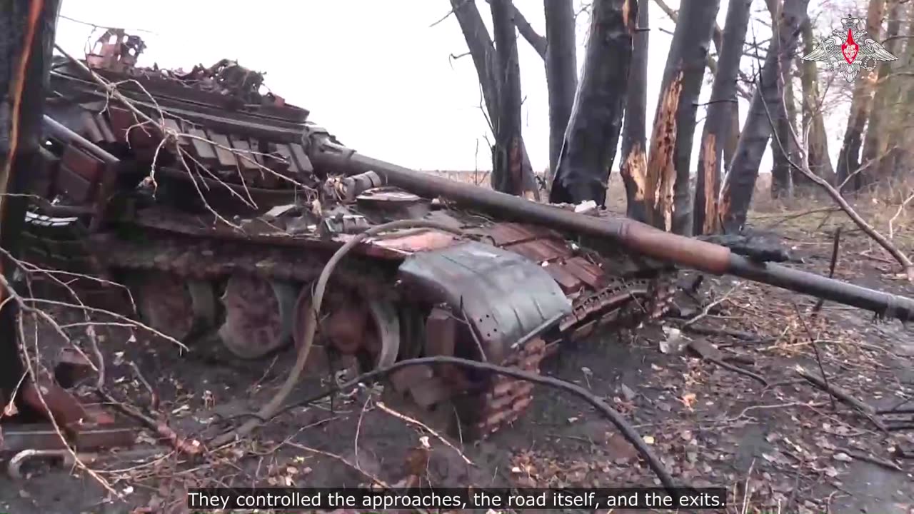 Russian Marines Destroyed Ukrainians soldiers in border area of Kursk region