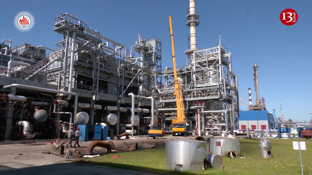 Belarus' Mazyr oil refinery workers panicking over Ukrainian drones