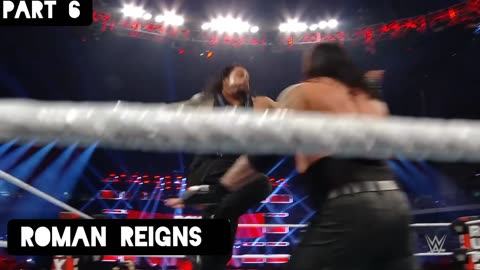 Roman reigns king rasling match