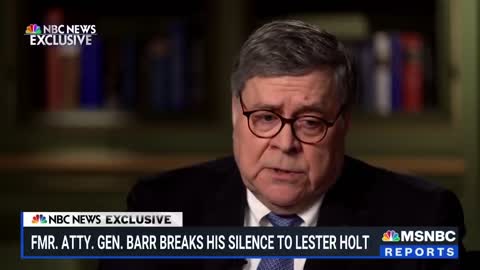 Barr Claims Trump Grew 'Very Angry' As He Disproved Election Fraud Theories