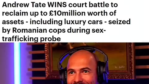 Andrew tate wins court battle