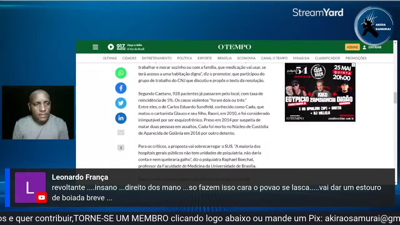 REGISTROS SAMURAI - ImbOOFo7r5w - COMO A REDE LIXO MENTE NA CARA DE PAU