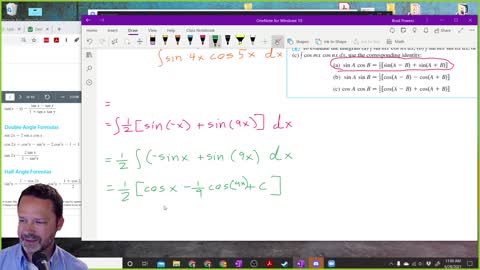 Calculus 2 - Section 7-2 - Integrating expressions like sin4xcos5x