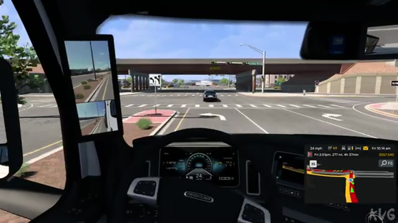 American Truck Simulator - El Paso to Odessa - Texas Gameplay (PC UHD) [4K60FPS]