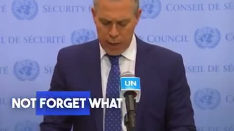 Israil ambassador in UN