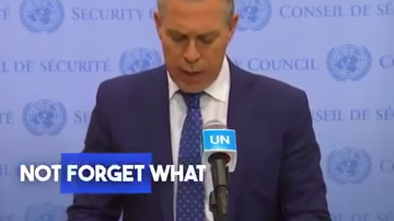 Israil ambassador in UN