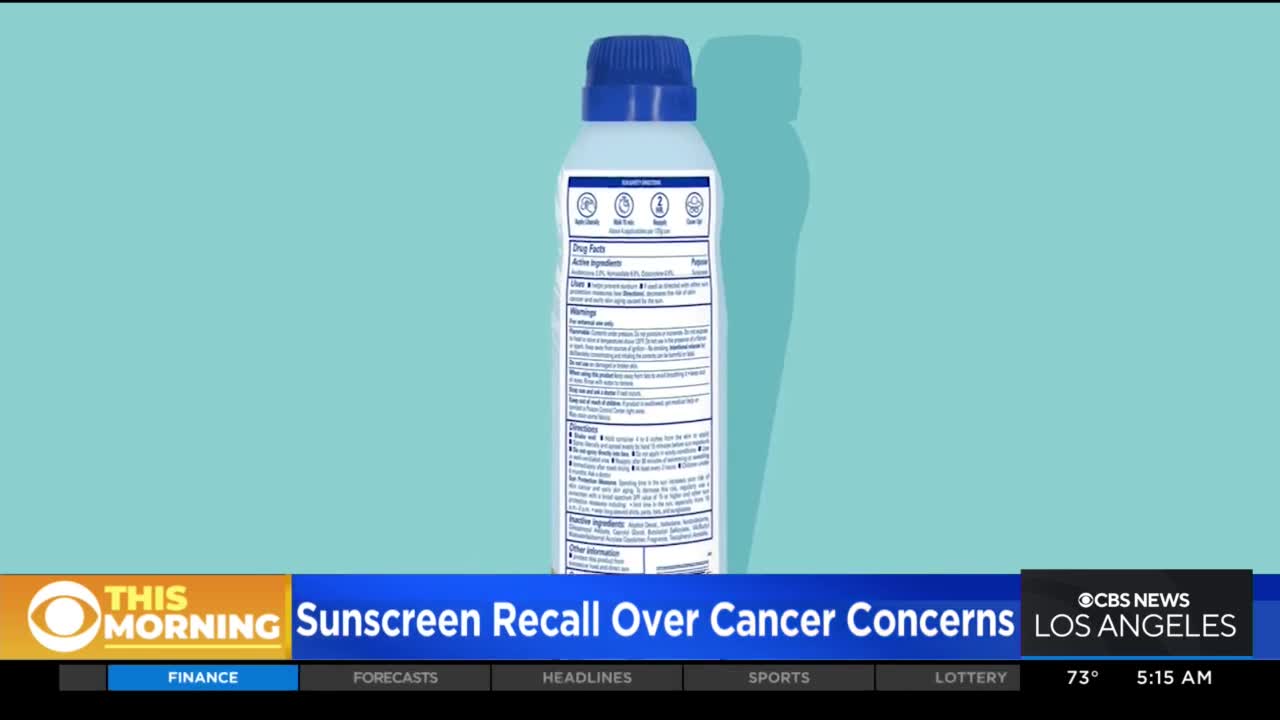 Banana Boat sunscreen recalled over cancer concerns