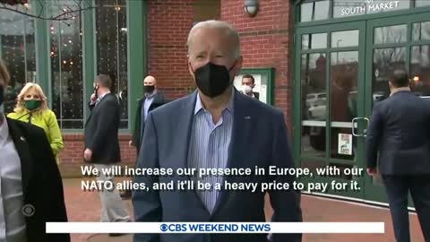 🔥President Biden warns Russia of severe sanctions if it invades Ukraine