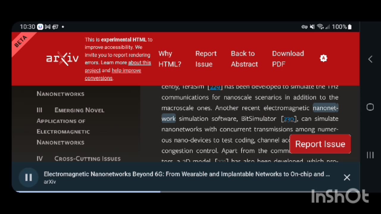 Electromagnetic Nanonetworks Beyond 6G: From Wearable and Implantable Networks to On-chip and Quantum Communication 2024 IoBnT