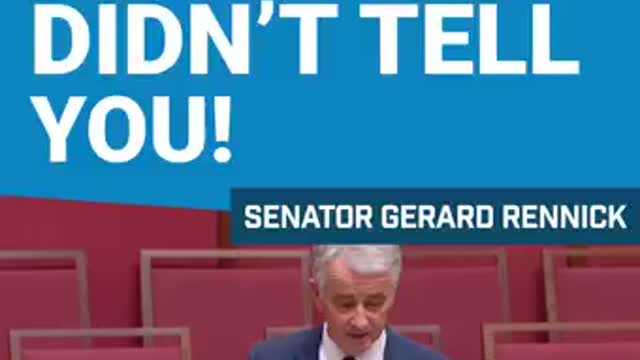 Proof P-fizer lied about these Vaccines. Senator releases information that Pfizer didn't tell you.