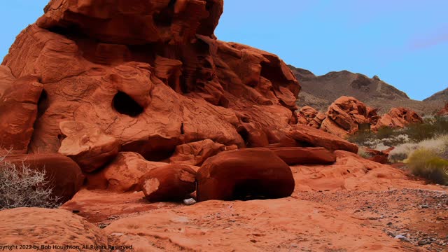 A005_11270503_C098a (Video), Lake Mead, Red Rock, NV