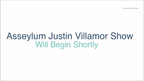 Asseylum Justin Villamor Show will be back on Monday