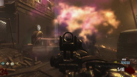 BO2 Zombies: "Feel the Burn" Heated Clutch on Town