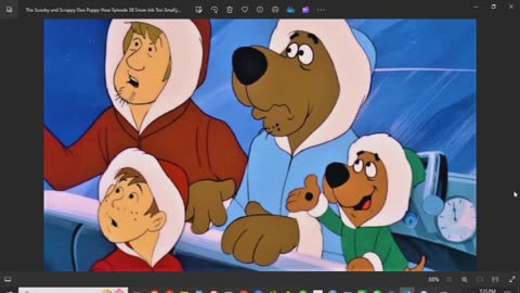 The Scooby and Scrappy Doo Puppy Hour Episode 38 Snow Job Too Small Review