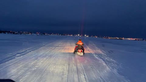 Our little T-man on his machine