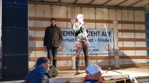 FREIHEIT JETZT - Leipzig, Augustusplatz, 06 11 2021 - Redebeiträge, u.a. Veranstalter