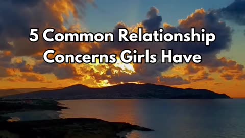 Girls Relationship Concerns