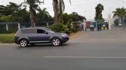 Shocking video of a lion roaming freely in Nairobi City Kenya