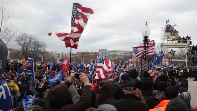 Capitol Building Live Raw Video Of The Tower Scene Jan 6 2021