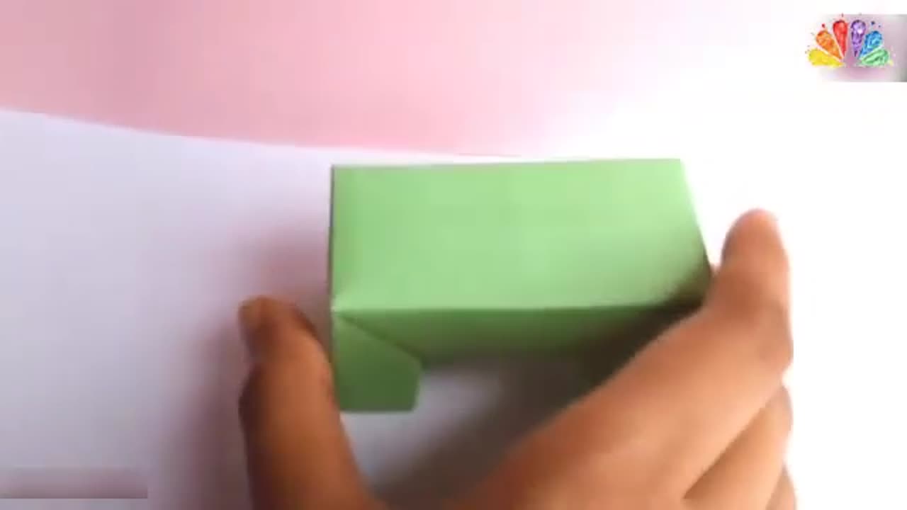 How To Make An Origami Table - Paper Furniture - Paper Table- paper Craft