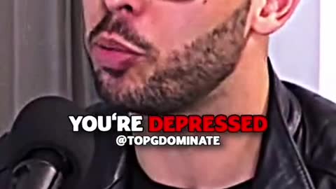 The Only CURE for Depression! - Andrew Tate