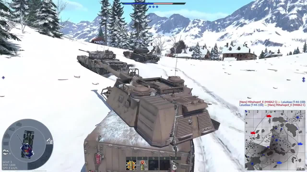 where is the weakness of all tanks of your same level