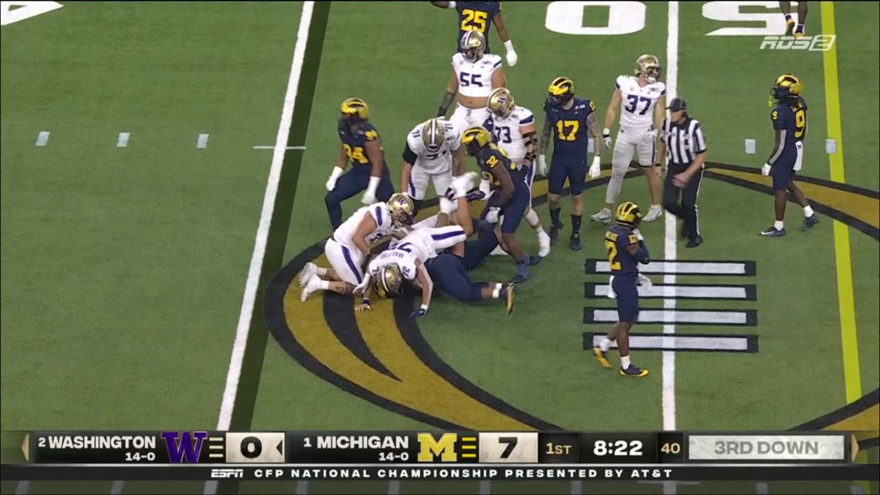Le match des Championnat du Football de la NCAA 2024