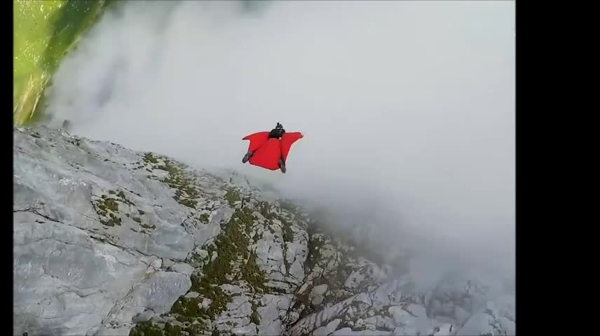 He is good at skydiving.