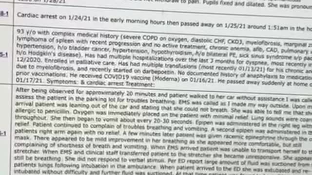 Massive Death caused by Vax. Hidden on cdc's own website