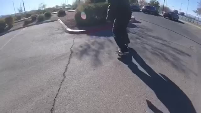 Thanksgiving Skateboarding Session.