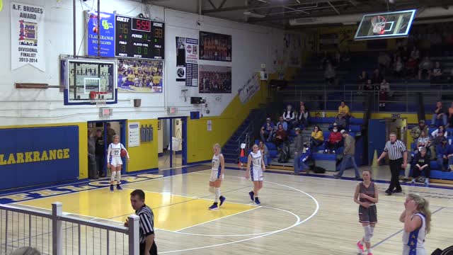 Clarkrange Highschool Girls Basketball 1/13/22