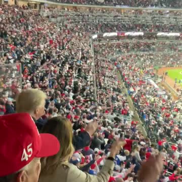 TRUMP IS BACK! Cheers on the Atlanta Braves and TRIGGERS the Woke Mob!