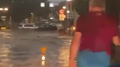 Gondelsheim, Germany this evening....🌊