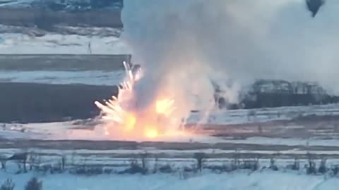 Another Incredible Detonation of a Russian APC