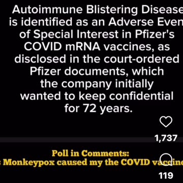 The W.H.O is actually pre-empting vaccine and running monkeypox as a smokescreen.