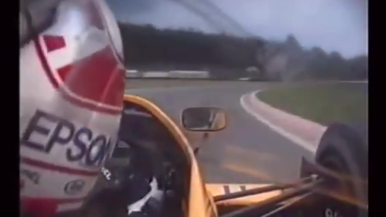 Satoru Nakajima Onboard Spa Francorchamps 1987