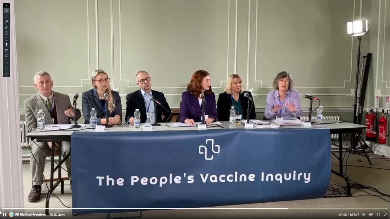 The Peoples' Vaccine Inquiry Dublin 15-10-24 (Host Una McGurk)